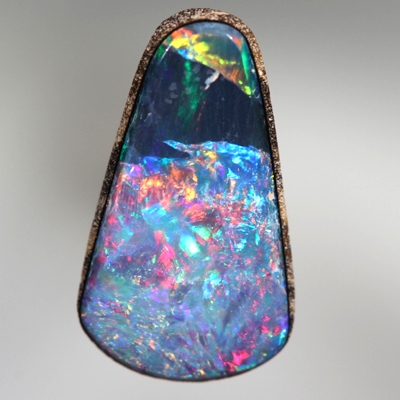 QUALITY LIGHTNING RIDGE OPAL DOUBLET 